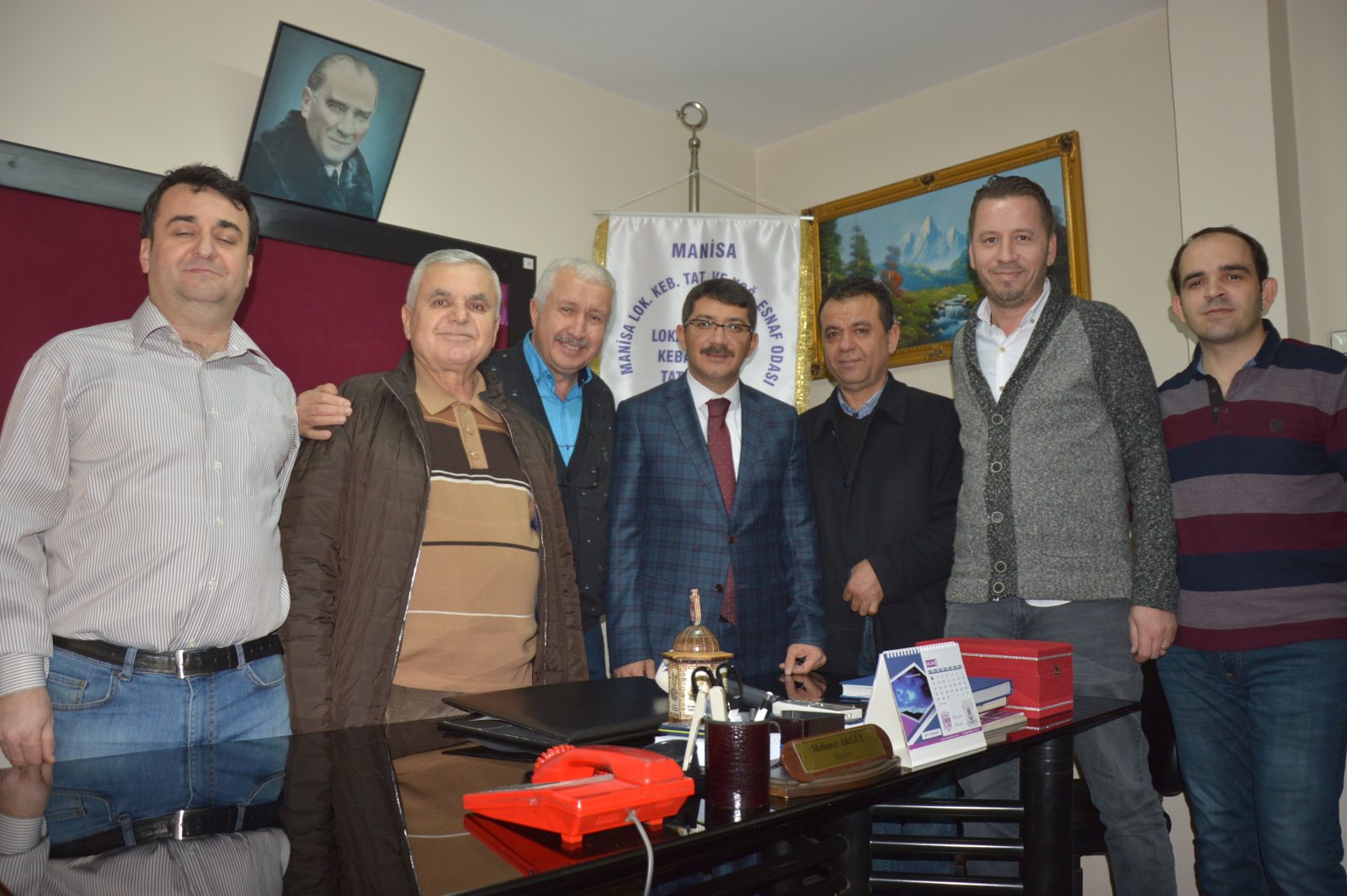 Başkan Çelik'ten Tebrik Ziyareti